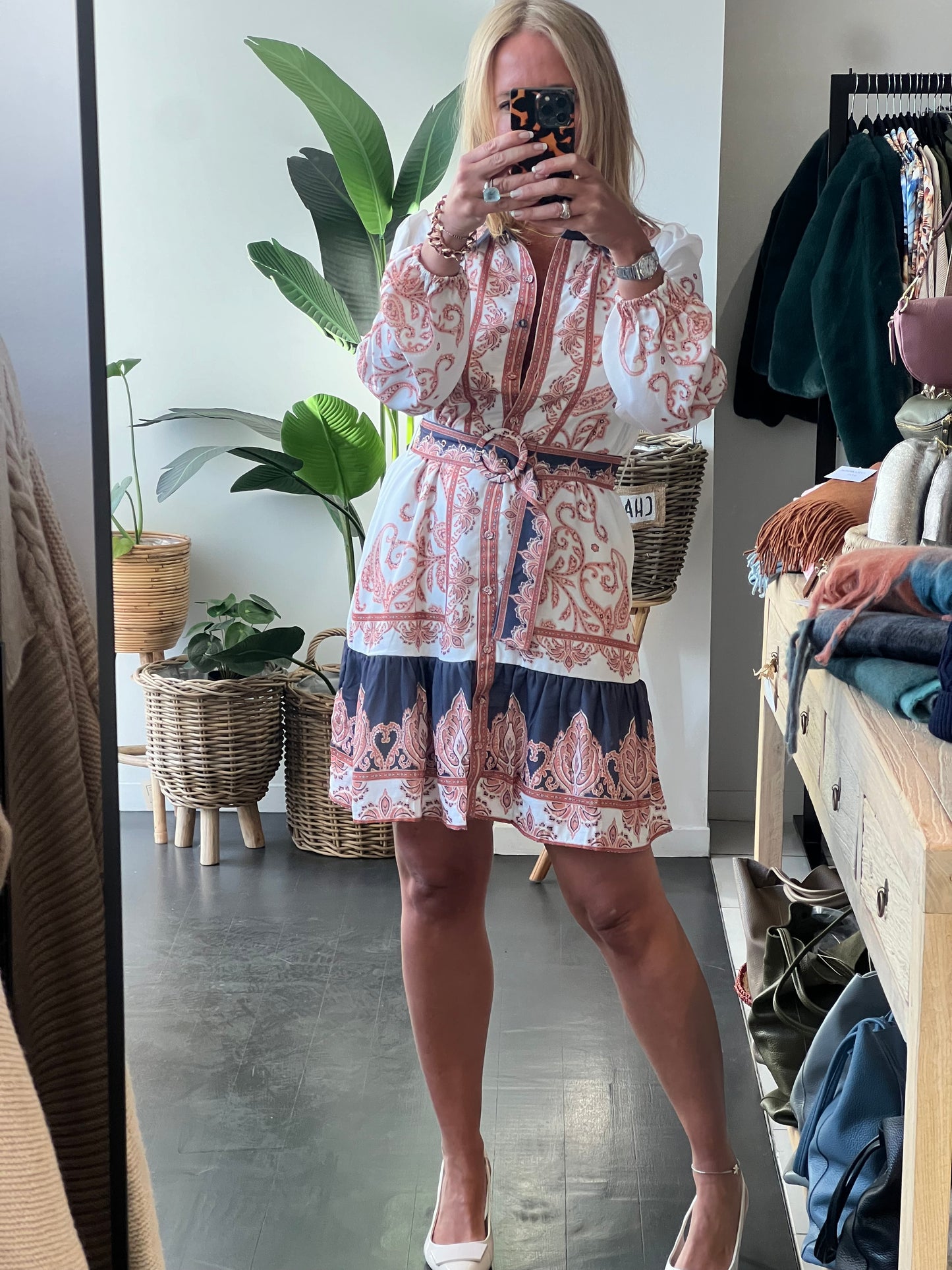 Tribal Shirt Dress