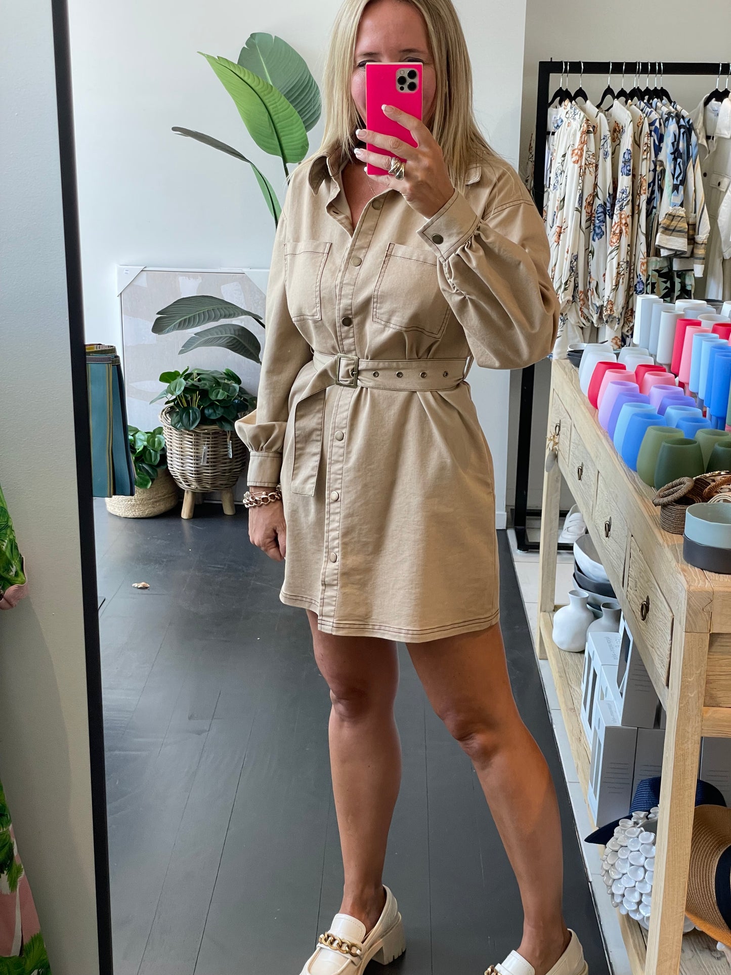 Safari Drill Dress