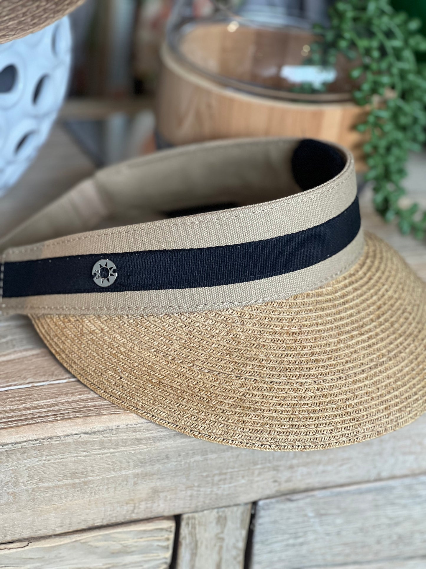 Riviera Visor Travel Hat