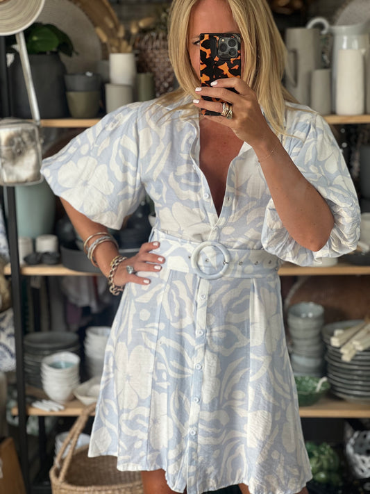 Icebergs Shirt Dress