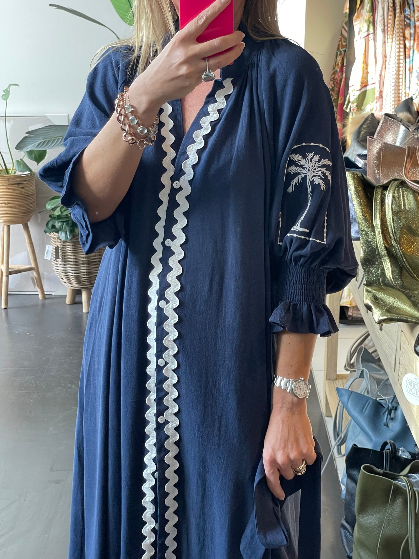 Kaftan Shirt Dress