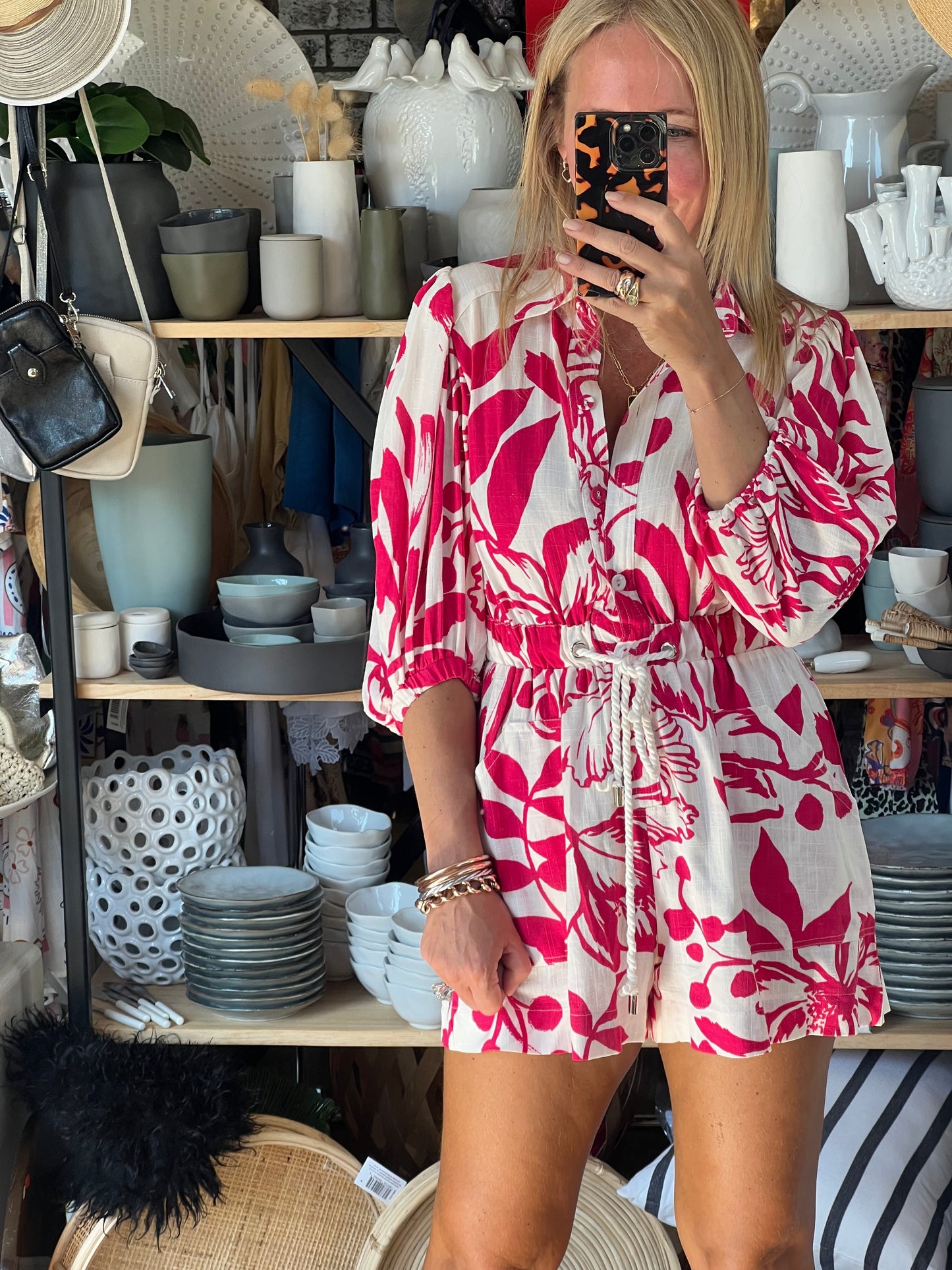 Dragon Fruit Playsuit