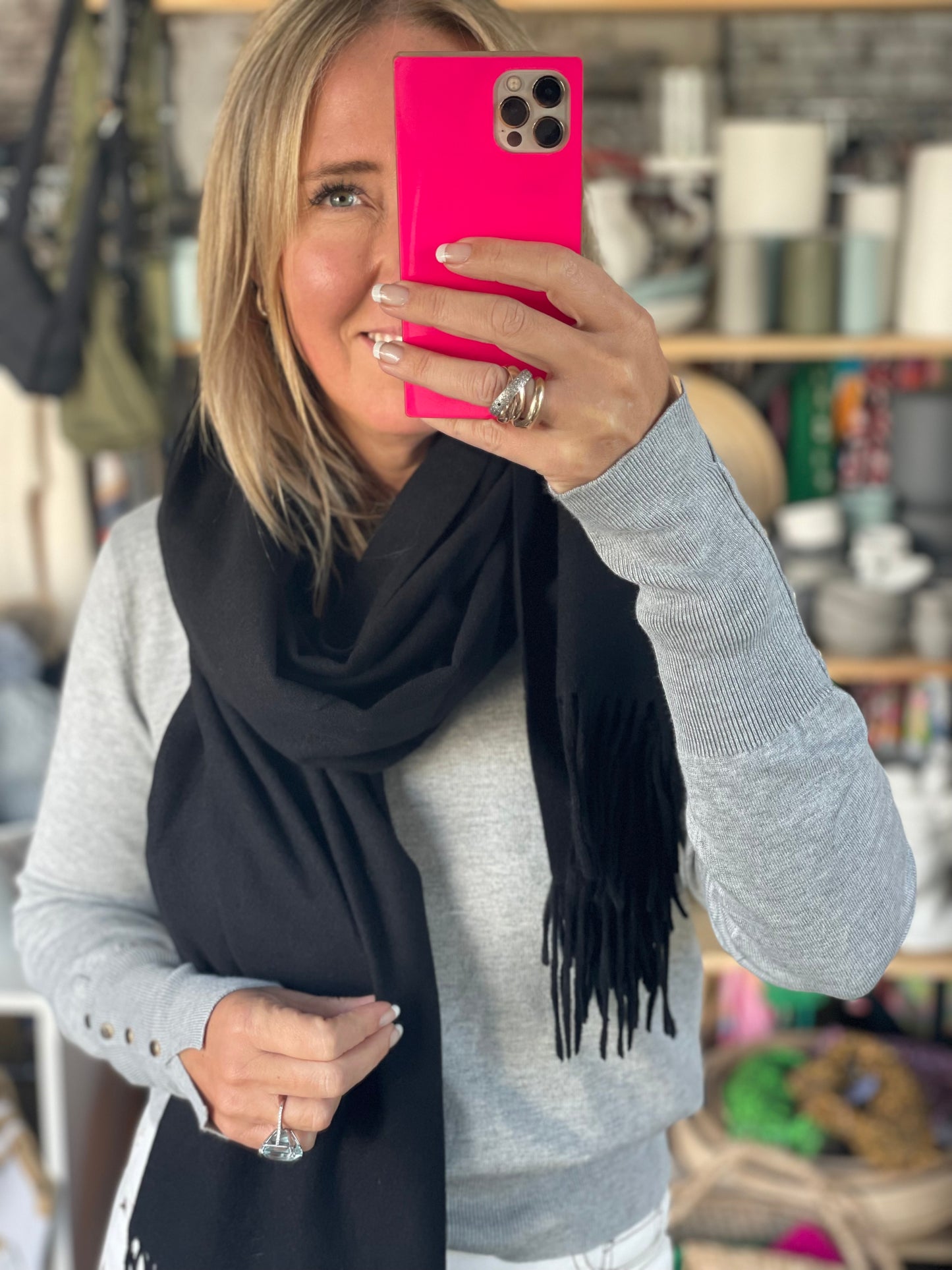 Scarf Wrap - 100% cashmere