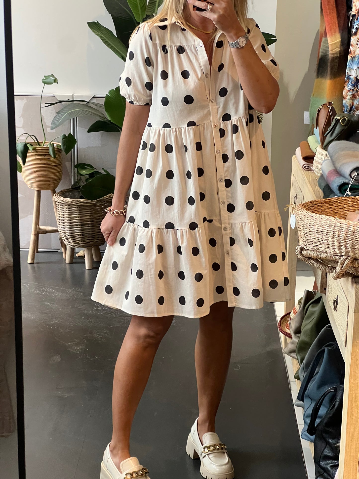 Rock Pools Vacation Dress - Polkadot