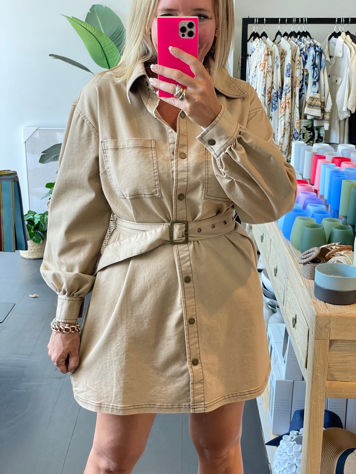 Safari Drill Dress