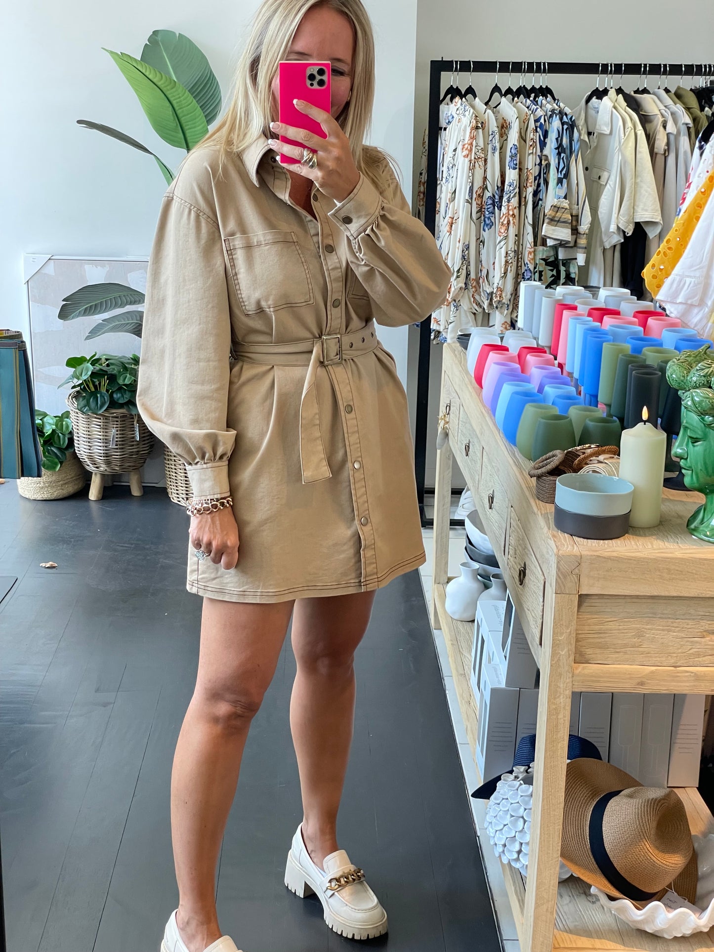 Safari Drill Dress