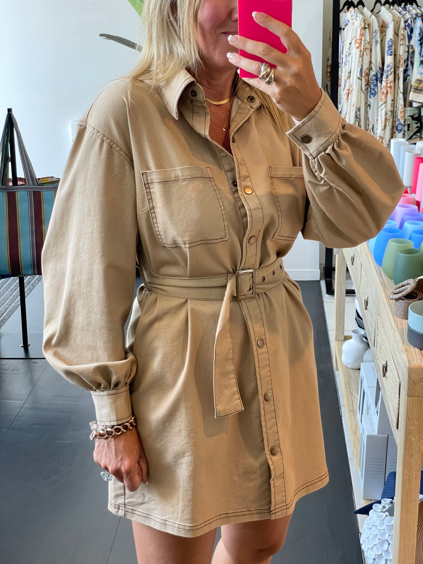 Safari Drill Dress