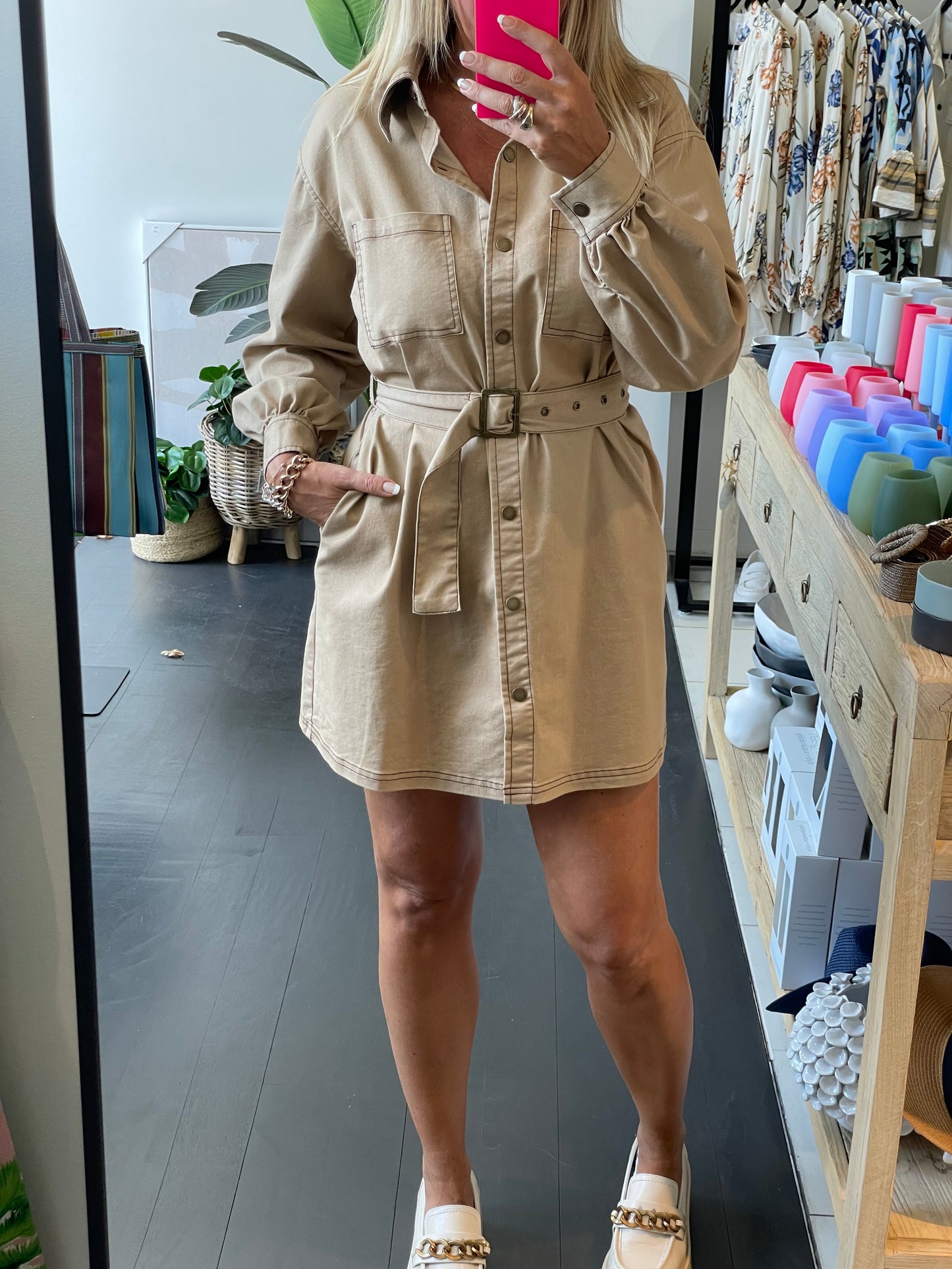 Safari Drill Dress