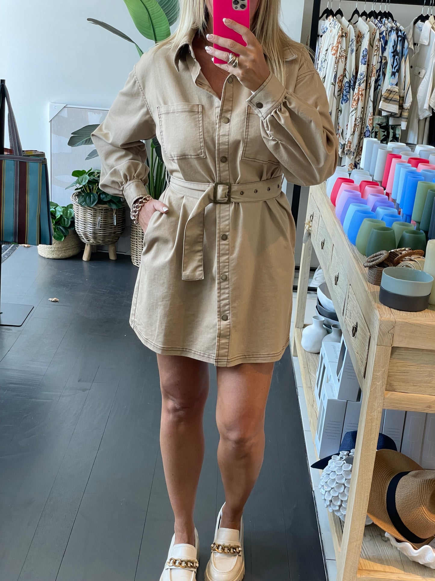 Safari Drill Dress