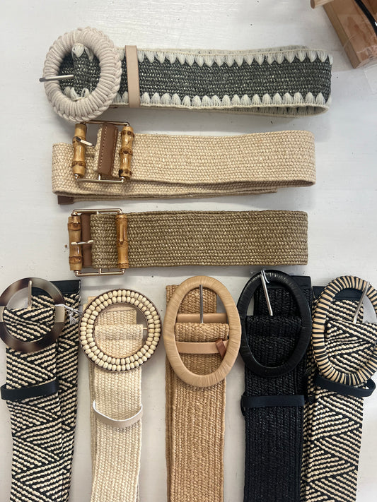 Rattan stretchy belts