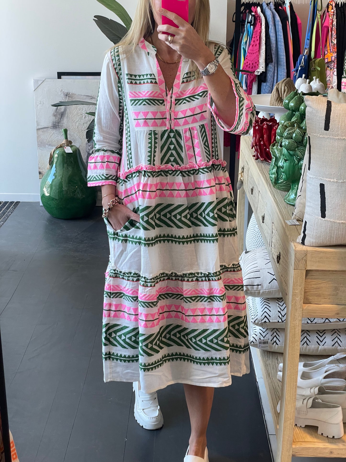 Copenhagen Mediterranean Midi Dress