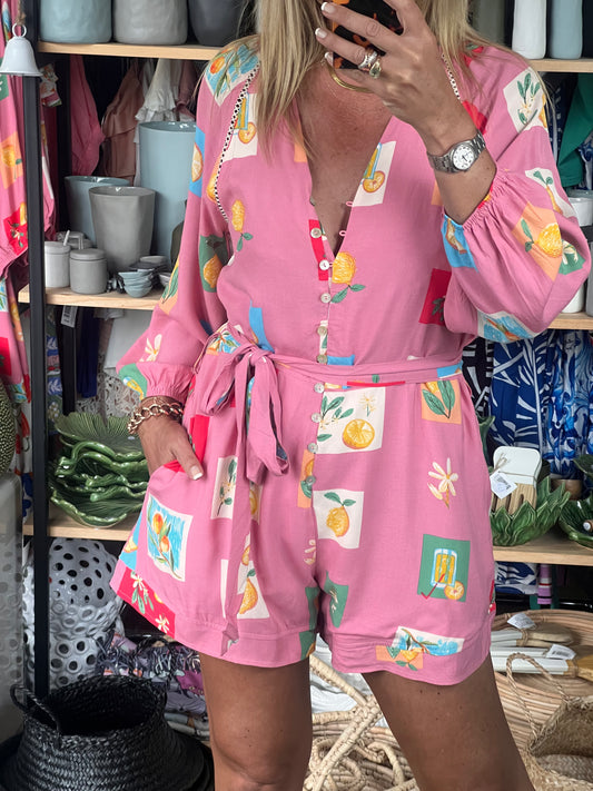 Postcard Playsuit