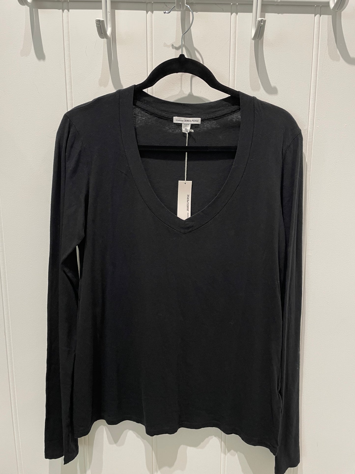 JAMES PERSE - long sleeve v neck tee