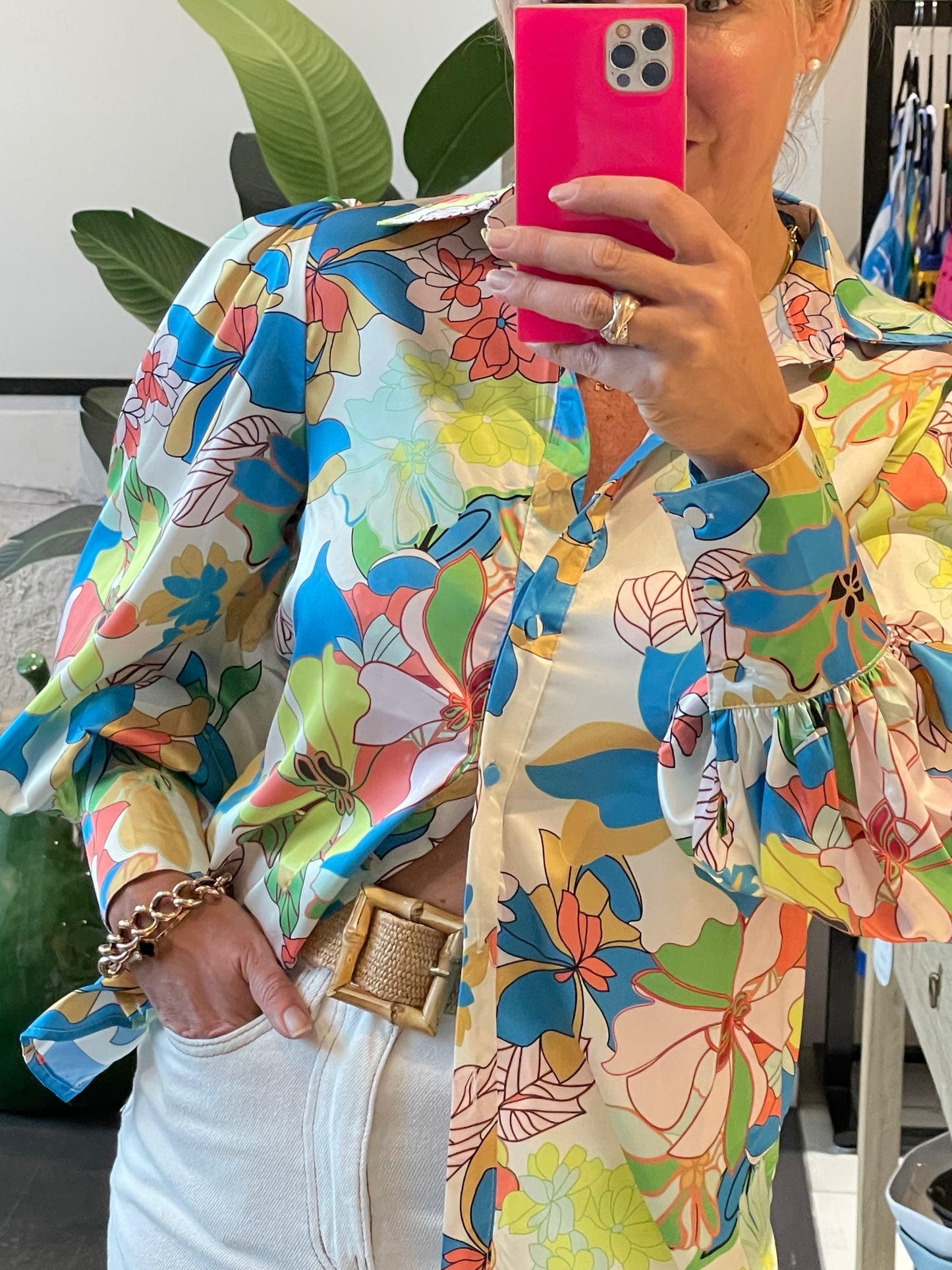 Slinky Dress Shirt - Club Tropicana