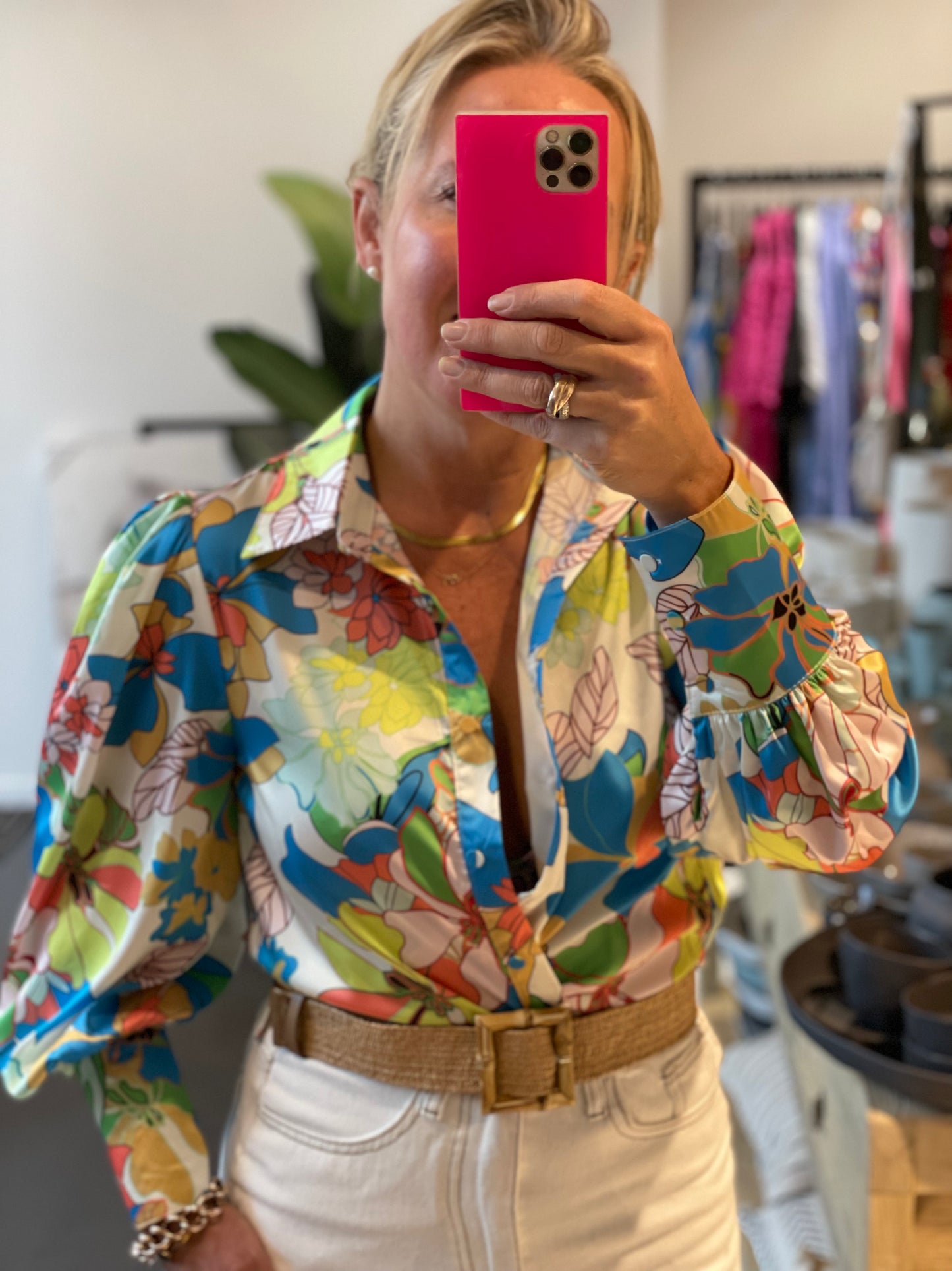 Slinky Dress Shirt - Club Tropicana